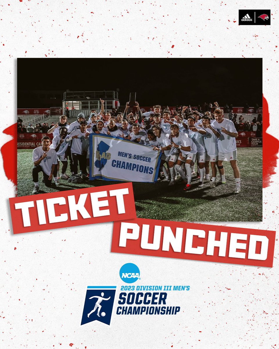 msuredhawks's tweet photo. WE’RE IN 💪

Men’s Soccer will host Elmira in the First Round of the NCAA Tournament this weekend!

#ComeFlyWithUs | @montclairstateu https://t.co/FQVYAbRjNq