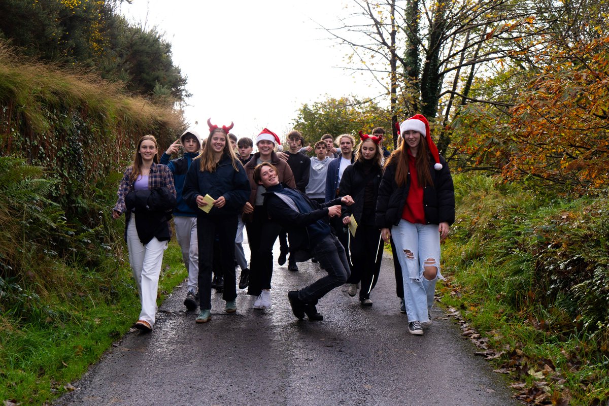 KinsaleComSch's tweet photo. On Oct 27th, KCS came together for a fancy dress charity walk!  Staff &amp; students had a fantastic day of fun, raising funds for incredible causes - @IrishCancerSoc @DownSyndromeIRL @marymountcork and #KYSS🙌Let's keep making a difference! Counting of funds raised continues! https://t.co/H5vK5Zju26