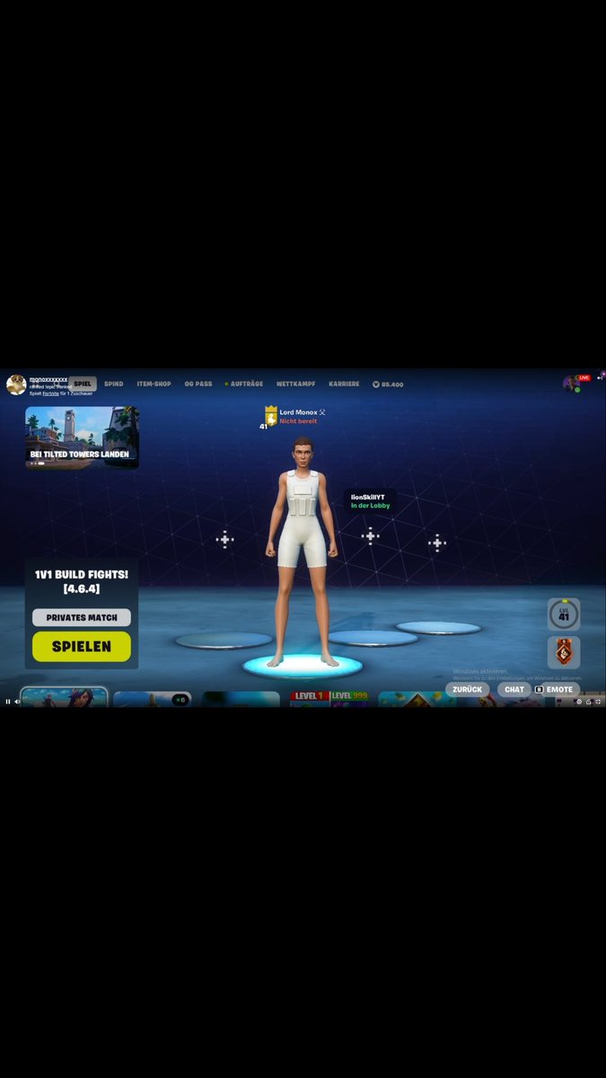 85k vbucks wer will was haben :=)