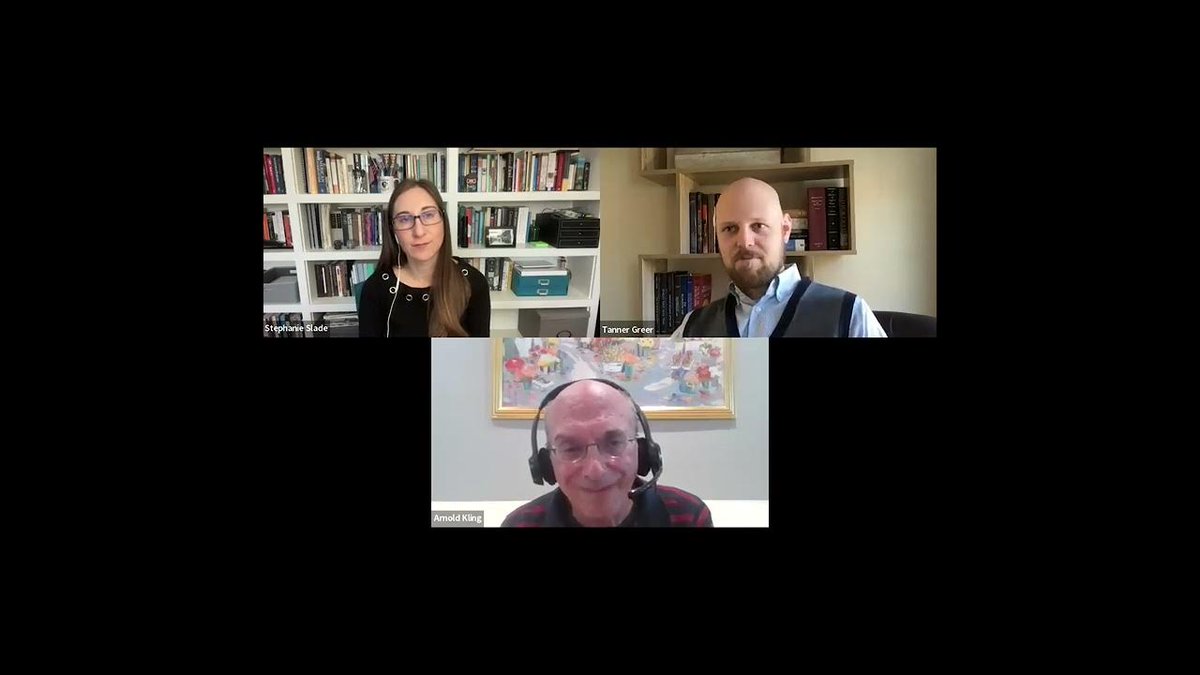 Econlib's tweet photo. Did you miss our most recent #FromtheShelf conversation with our ⭐book reviewer Arnold Kling and guests @sladesr and @Scholars_Stage?

Catch the video here: https://t.co/B8fQo4e7hB

And don't miss our next program on November 28th: https://t.co/1SSWMtq7LU https://t.co/yt53aW4tnF