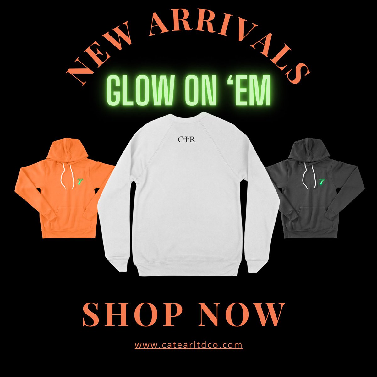 catearltdco's tweet photo. Check out our latest drop!! https://t.co/1eC33qOsQe #catearltdco #glowinthedark #glowonem #streetwear https://t.co/JlVjXB5vME