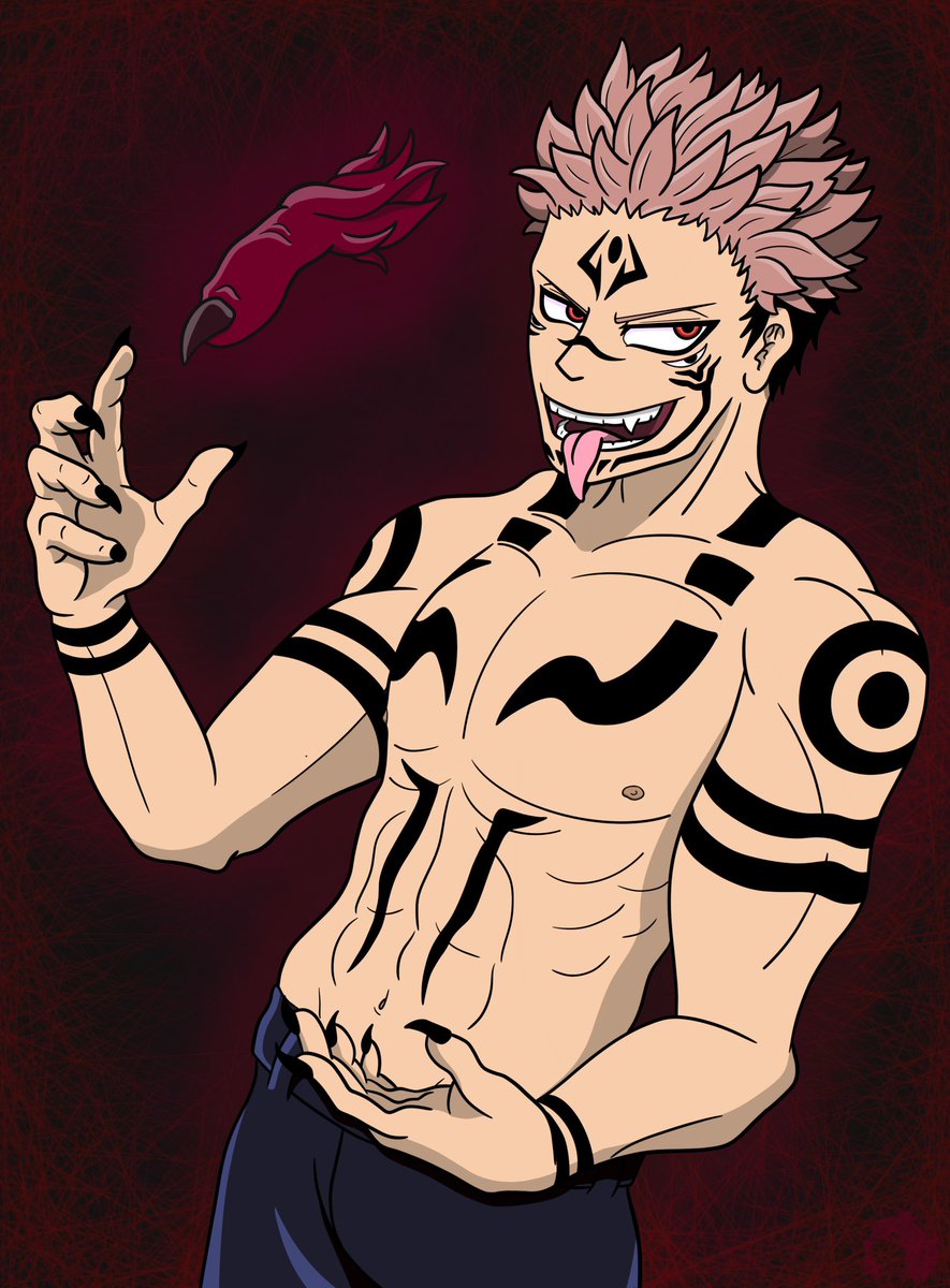 Skuna! ❤️

#JujutsuKaisen #JJK #Sukuna #YujiItadori #Yuji #jjkyuji #jjksukuna #jjkfanart #fanart