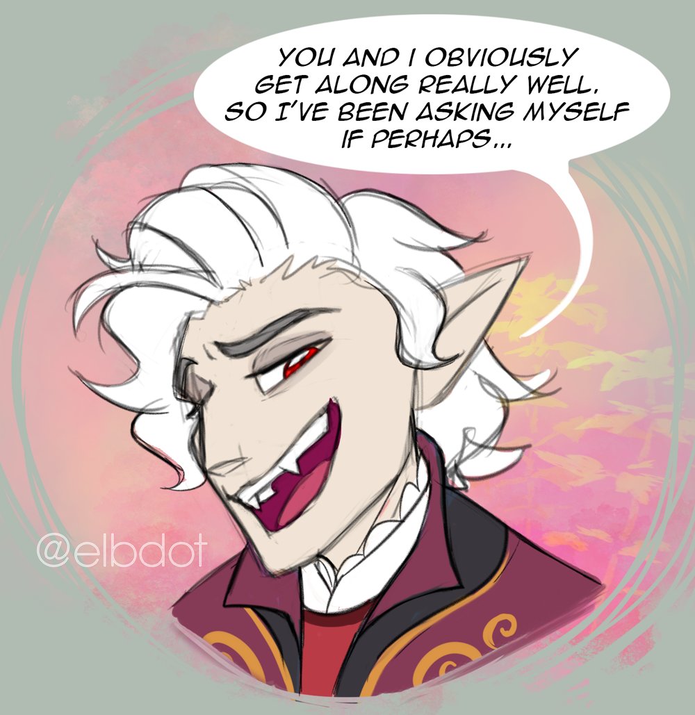 ELBdot's tweet photo. Astarion has terrible timing 1/2
#bg3 #Astarion https://t.co/0LYbEm0R6U