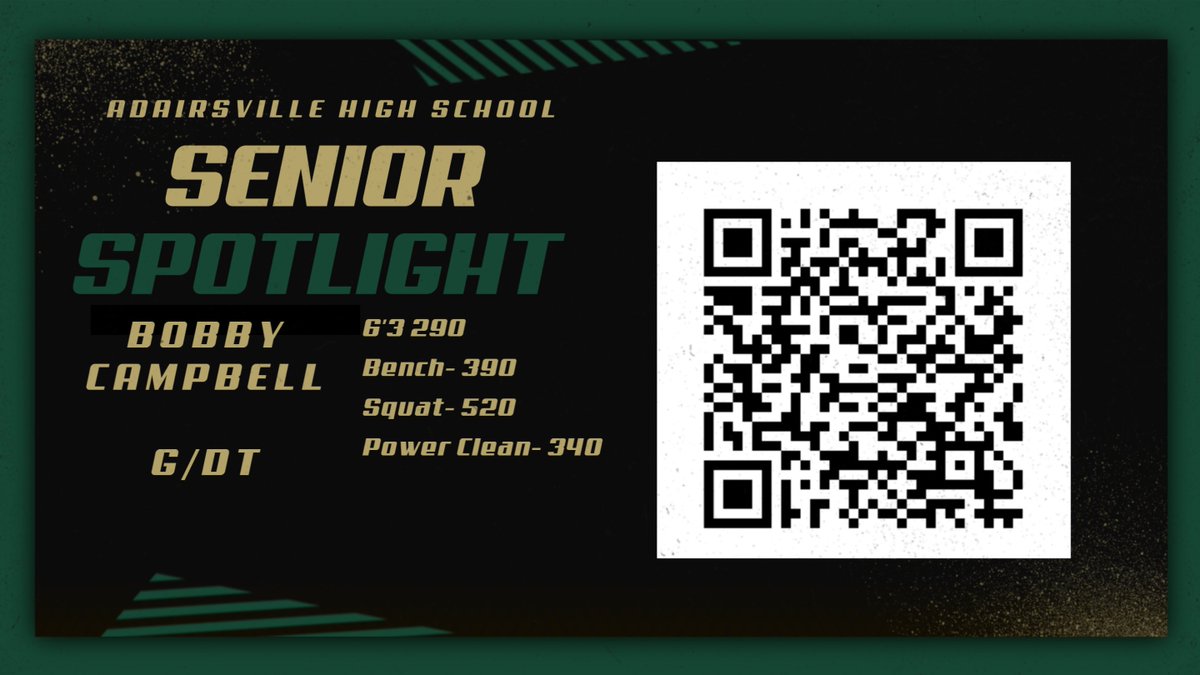 Coach_JT_AHS's tweet photo. 4 year starter on the offensive line
AAA Region 6 Lineman of the year last year
Pre Season 3a all state this year https://t.co/KkpmI3KRpZ