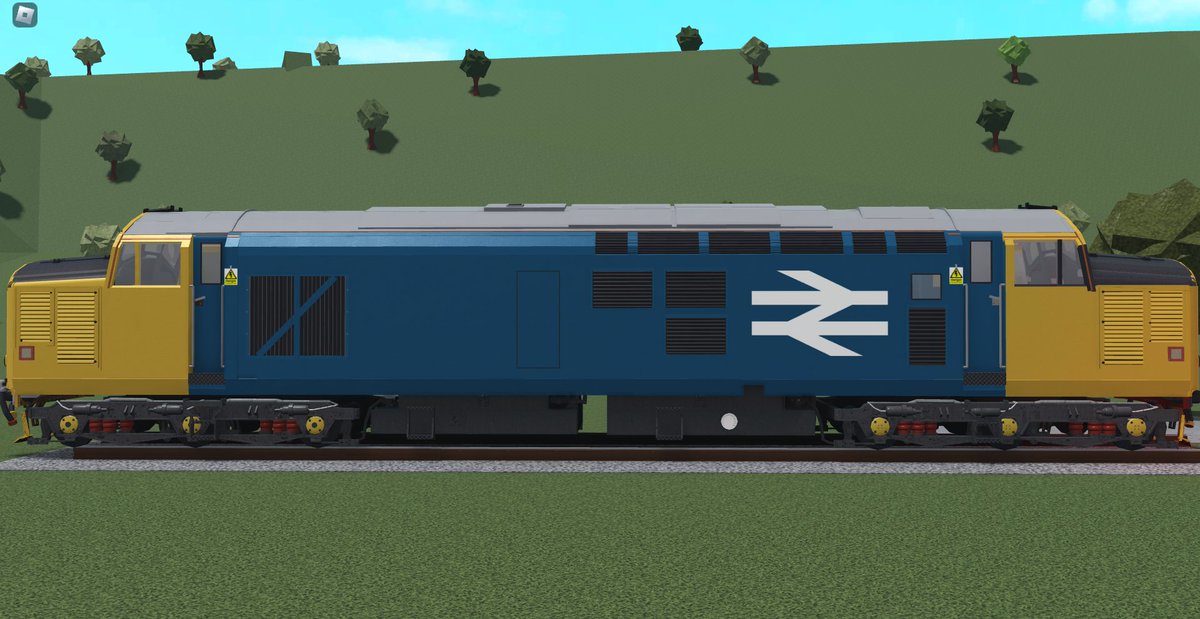 the british rail class 37 pretty much complete. Will be doing other iveries &amp; making a pair of coaches aswell. no cab interior tho due to data saving for coach interiors. #bloxburg #bloxburgbuilds #roblox <a href="/RBX_Coeptus/">Coeptus</a> <a href="/heybloxburg/">Welcome to Bloxburg</a> <a href="/FroggyHopz_RBLX/">FroggyHopz</a> <a href="/cyder_tv/">Cyder_TV</a> <a href="/fruitmcnare/">Daniel Perkins</a>