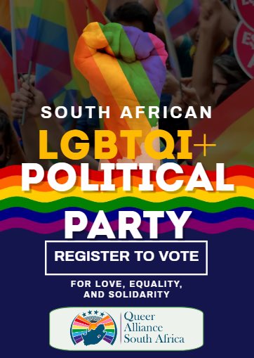 MongeziKhumalo_'s tweet photo. A newly emerged Political Movement that aims in putting the Queer Community in SA first. Register to VOTE on this link:

https://t.co/7Kzn21WwPn

Mapimpi / Natasha / Julius Malema / Lukhanyo / #fakegobela https://t.co/T9upsE2A3u