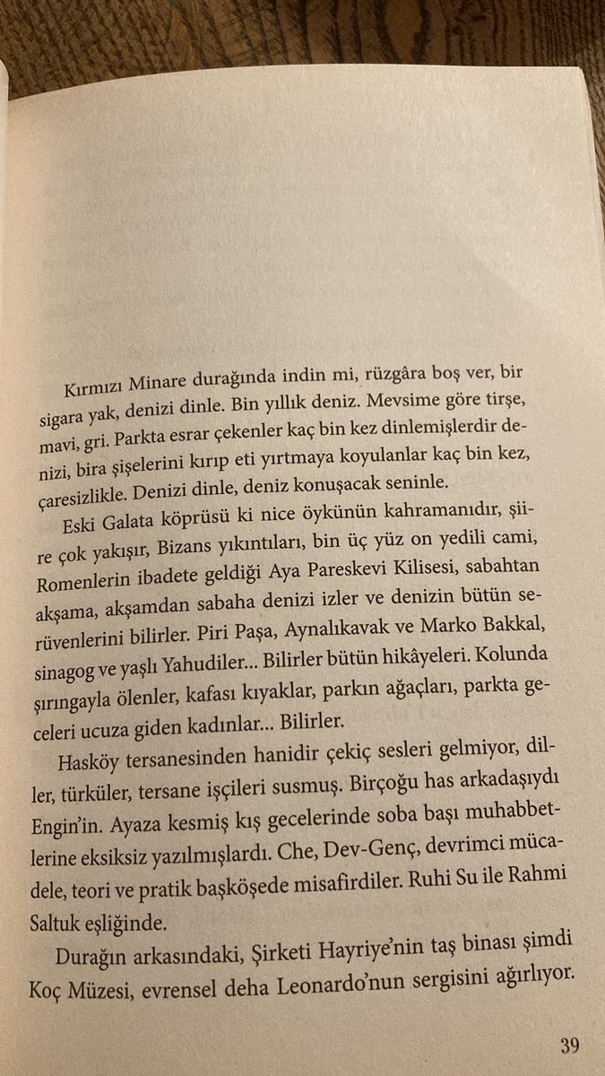 “Denizi dinle, deniz konuşacak seninle”