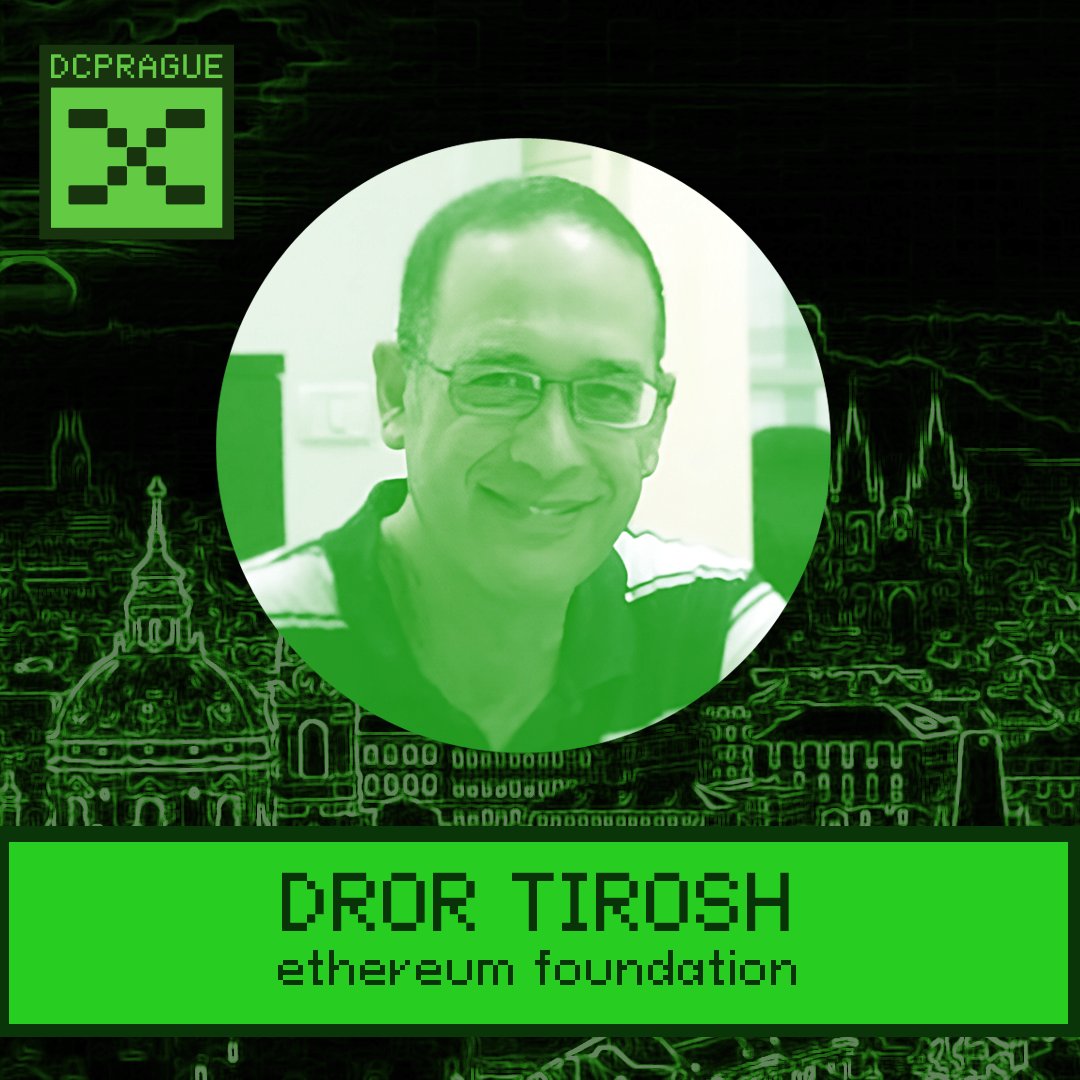 Oh, right! More of the @Ethereum Foundation's @erc4337 Team! Come meet Dror and Alexander At DCxPrague! 📆: 15-21 Nov. Prague, CZ. 🎟️/🗣️: DCxPrague.org TG: t.me/DCxPrague