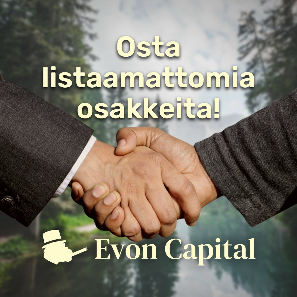 Listaamattomien yhtiöiden osakkeita myynnissä:
- Cityvarasto
- Finda
- KPY
- ThinkDrinks (Chalupa, Chicken joint, Dif Döner yms.)
Ja muita!
👇Kysy lisää tai pyydä tarjous 👇
evon.fi/blog/listaamat…