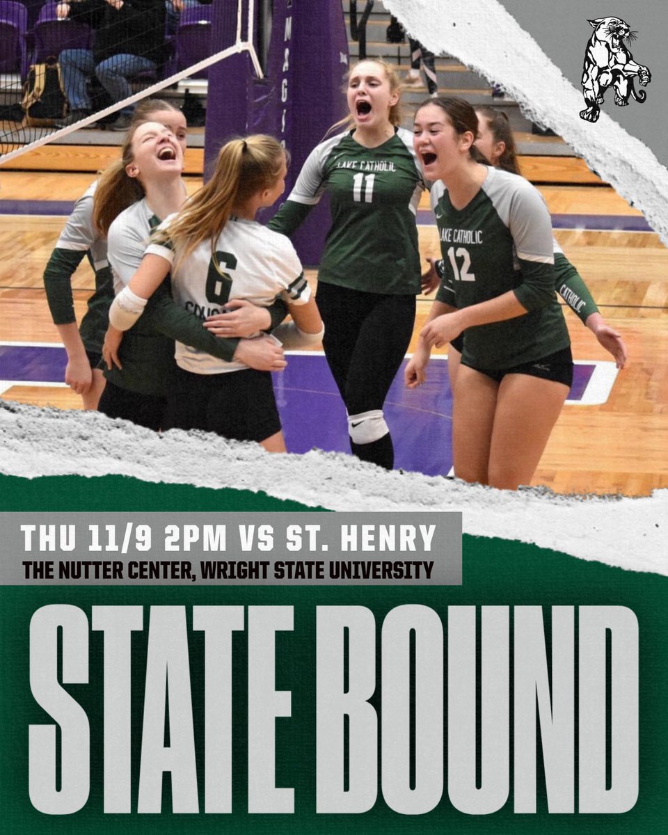 Lake Catholic Volleyball tweet media