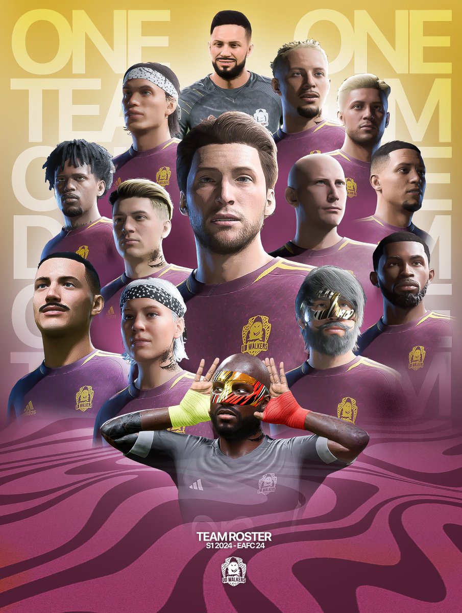 UD Walkers. 
S1 EAFC 24.
#OneTeamOneDream