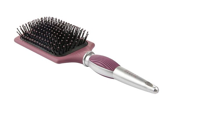 Escova Ion Concept Raquete, Belliz, Rosa/Cinza