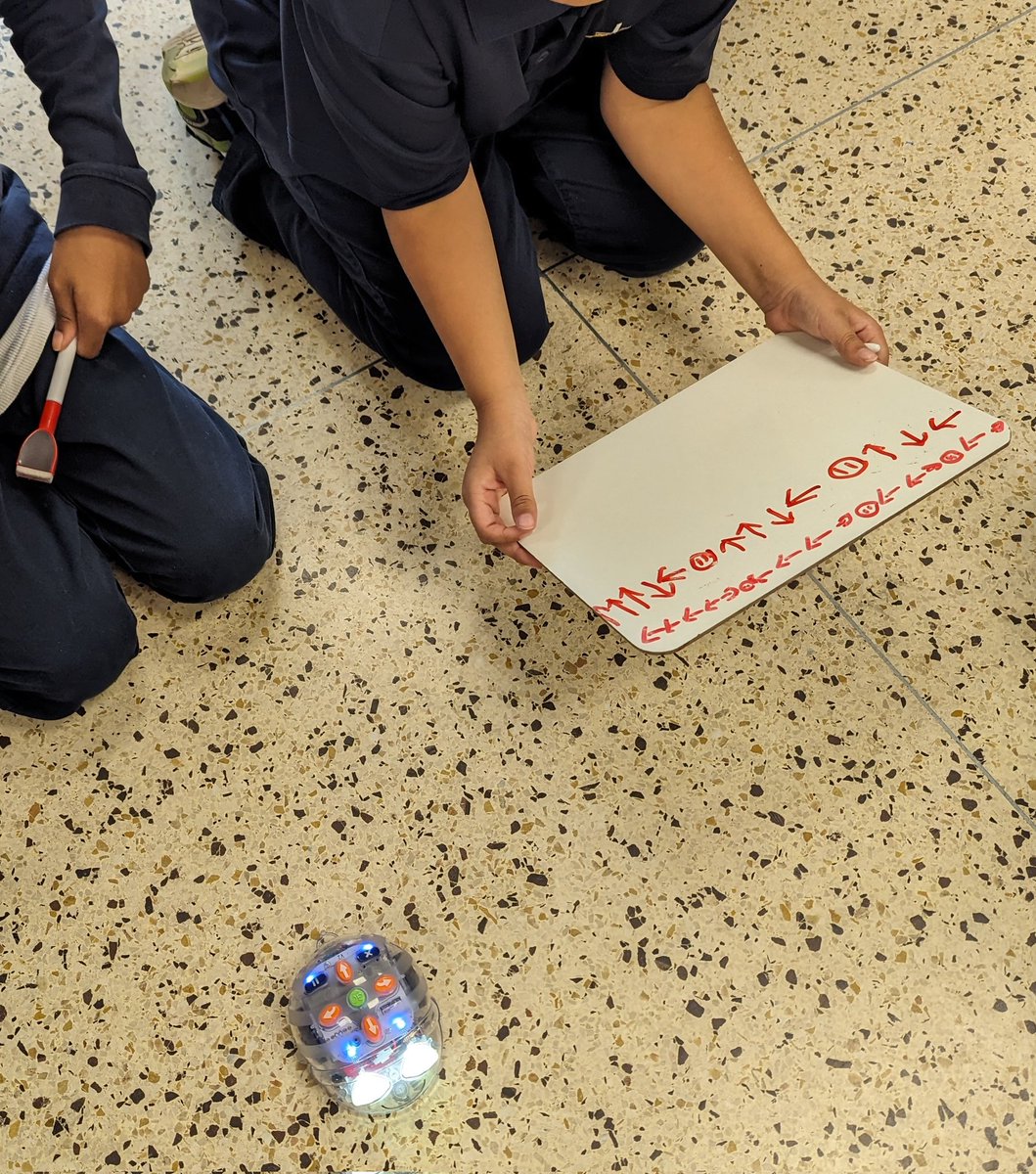 NGMBowen's tweet image. Patterning in 2 ways in Gr 3 @stfxces! 1st class used @scratch to create repeating patterns, learning about repeats & efficiency. 2nd used #bluebots to practice creating, transposing, & reading growing patterns. Both classes had tons of fun! #mathcoding @hwcdsbmathk8 @HWCDSB