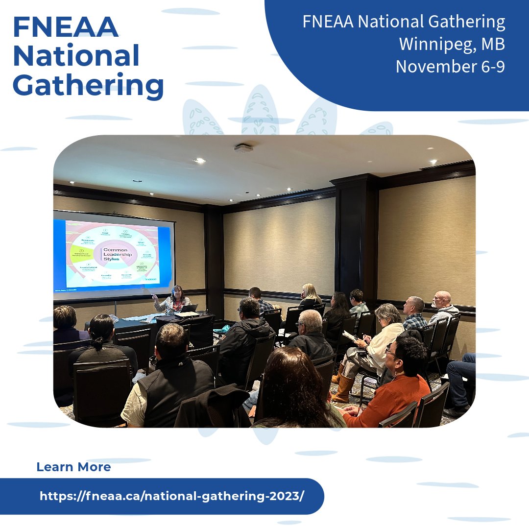 The pre-conference workshops for the FNEAA National Gathering are in full swing, and they're off to an amazing start! 🙌 

Get your tickets today at loom.ly/Cqr8Nls and join us for the FNEAA National Gathering - where knowledge, inspiration, and networking come together.