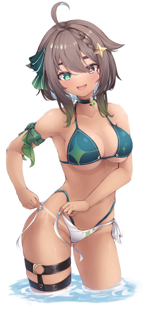 shironagase's tweet photo. 🌱☀️💚
#Meica_art #fanart #Vtubers https://t.co/Ip2JrXVFR6