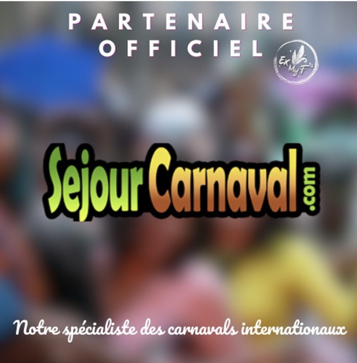 exmyfmas's tweet photo. Pour voyager à travers le monde et découvrir des carnavals extraordinaires, @sejourcarnaval est là 🔥🔥🔥! Notre partenaire est prêt à vous amener à travers les continents pour vivre des expériences carnavalesques inoubliables. 🌍 https://t.co/8UKpfWzlOY