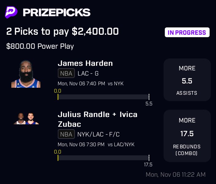 MilkyLockz's tweet photo. HERE WE GO ‼️‼️ 11/6 Slate

Don’t sleep on this. Big 💰 night coming 

#prizepicklocks #CFB #GambingTwitter https://t.co/qEOGoIXm4i