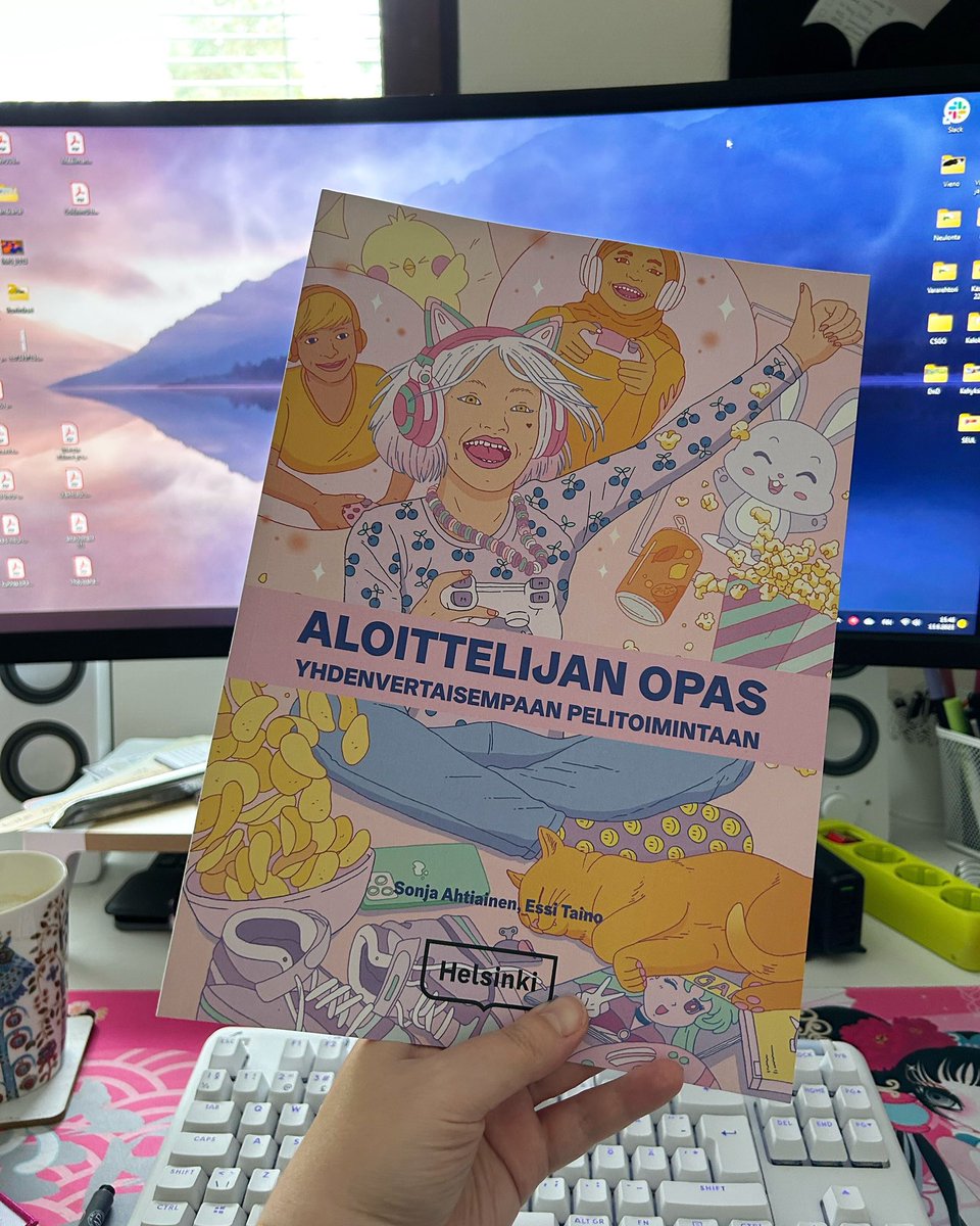 Aloitetaan viikko tuoreimmalla oppaalla!

Opas tarjoaa työkaluja pelikasvatukseen vanhemmille ja ammattilaisille syrjinnän, häirinnän ja vihapuheen ehkäisemiseen.

Lataa opas tästä👇🏻
nuorten.hel.fi/tekemista-ja-p…

#esportsfi #peliviikko