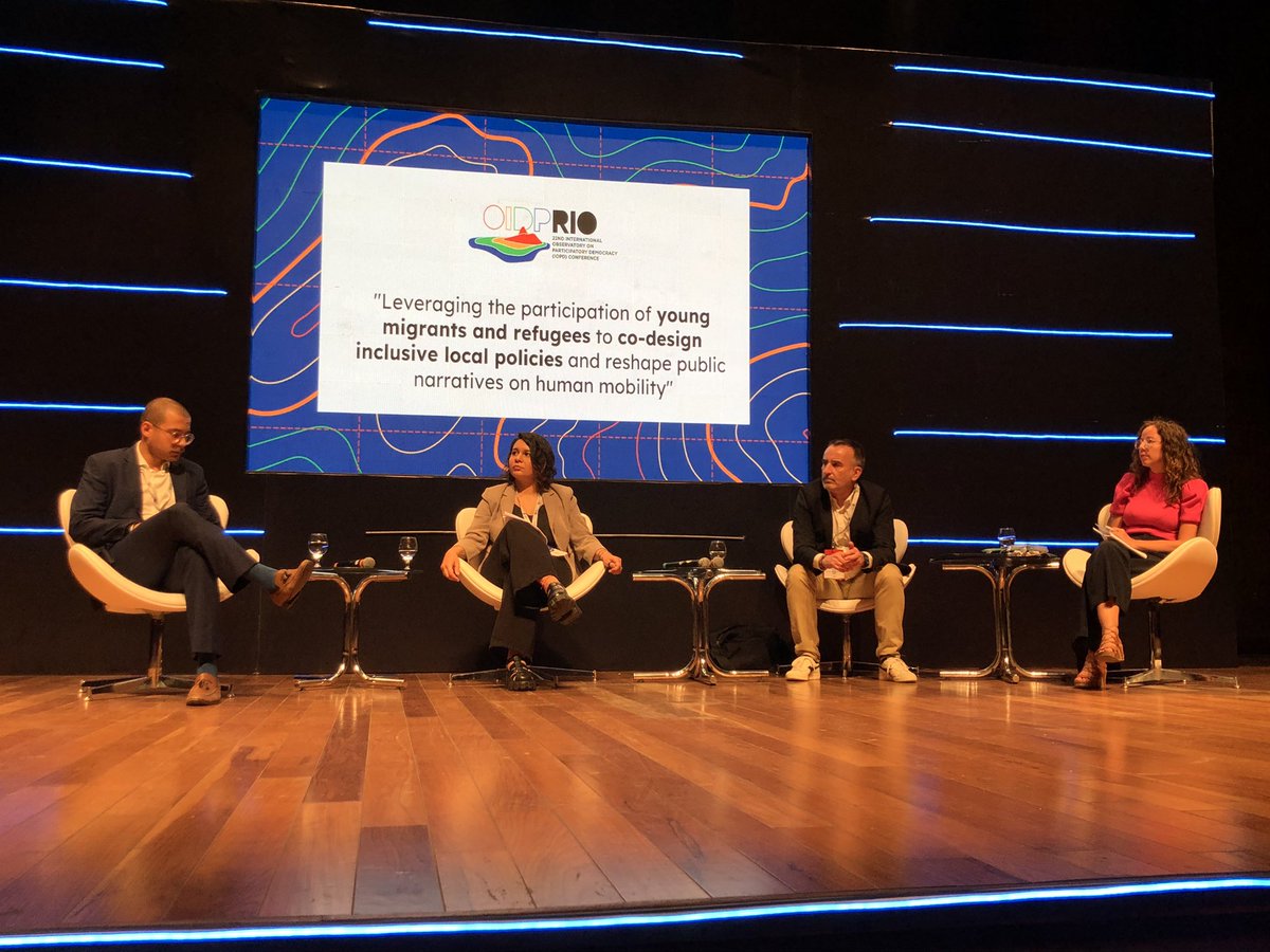 uclg_org's tweet photo. 🟠#OIDPRio2023
✨Our session "Leveraging participation of (young) migrants and refugees to co-design inclusive local policies and reshape public narratives on human mobility" is starting!
#Listen2Cities
#NotABorderTale
📺https://t.co/pIBrZpi9RJ https://t.co/NvYwnyFXVm