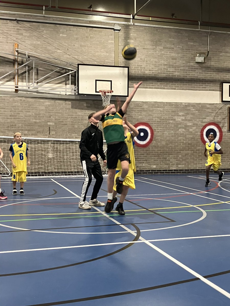 HalePrepSchool's tweet photo. Congrats to @HeyesLane who were worthy winners of the @TraffordSSP basketball finals tonight. Hale Prep was delighted to finish runners up in a very strong competition given it’s the first basketball event we’ve attended. Brilliant referees from Trafford Basketball Club. https://t.co/n6PeCHPneD
