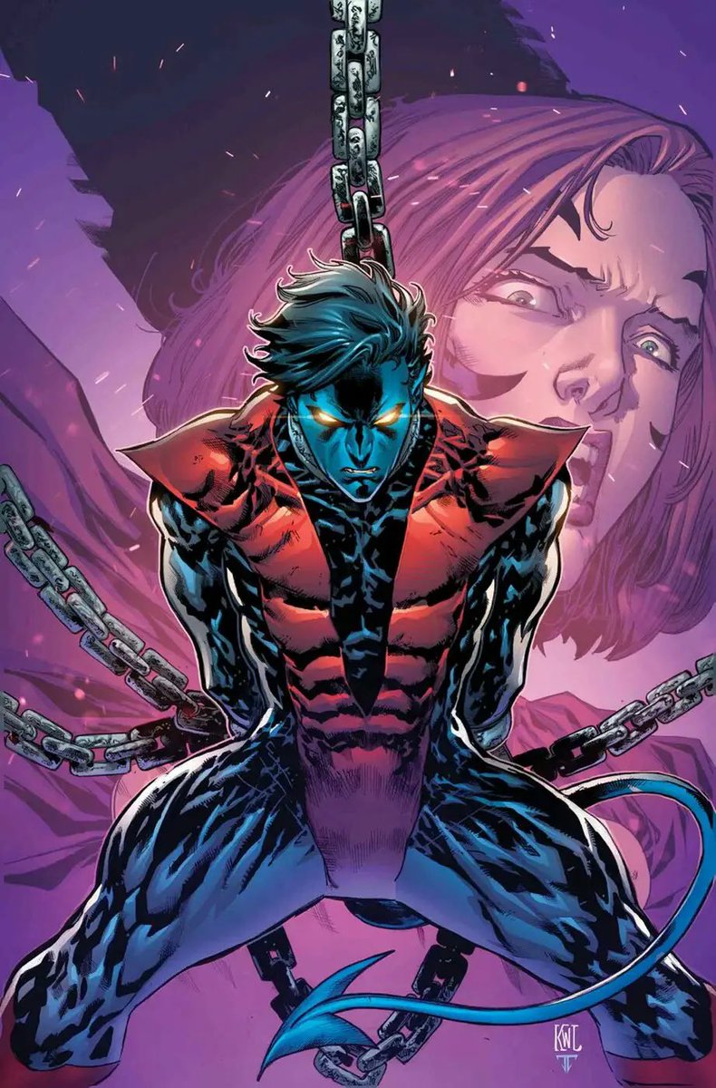 DailyMutantsX's tweet photo. Today’s Mutant of the day is Kurt Wagner A.K.A Nightcrawler!

First Appearance: Giant-Size X-Men #1 (April 1975)

Created by: Len Wein &amp; Dave Cockrum https://t.co/14uRr880ME