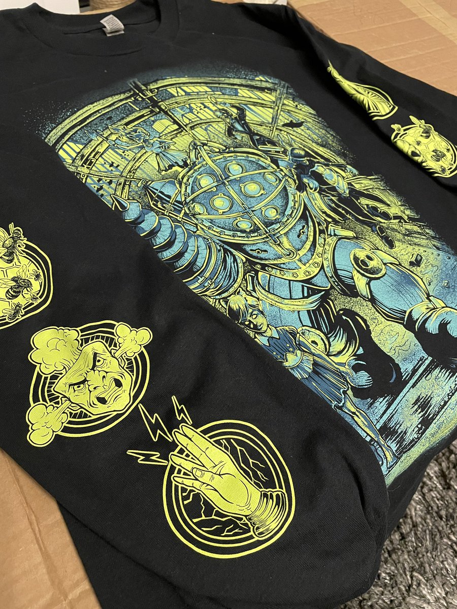 HungerClub's tweet photo. DELIVERY JUST LANDED WITH US 😏👀
Orders processing this week, please bare with us.
#bioshock #bioshock2 #rapture #returntorapture https://t.co/fDr5KnmLGR