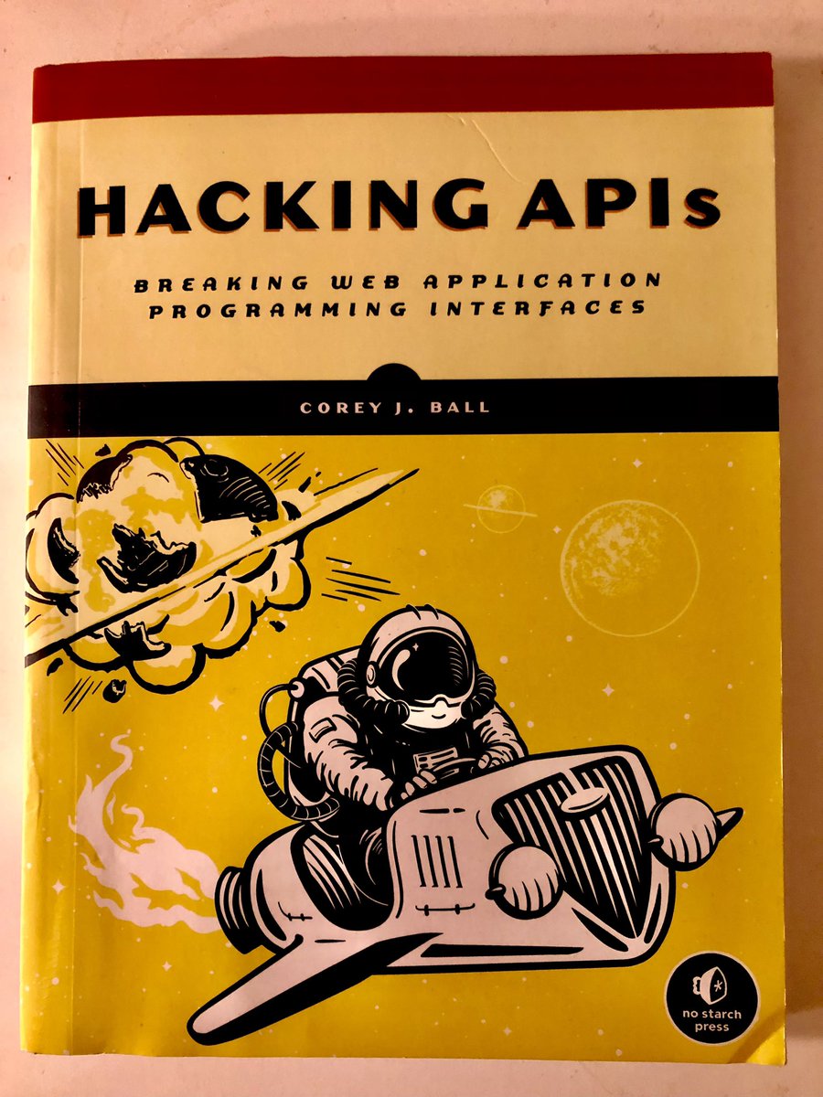 ElsaWainblum's tweet photo. #CyberBook
Recently I’ve been pentesting APIs and this book was of great help !
It’s detailed and well explained, and there are even exercises to help you practice.👩🏻💻 https://t.co/CG6gY2Tv5d