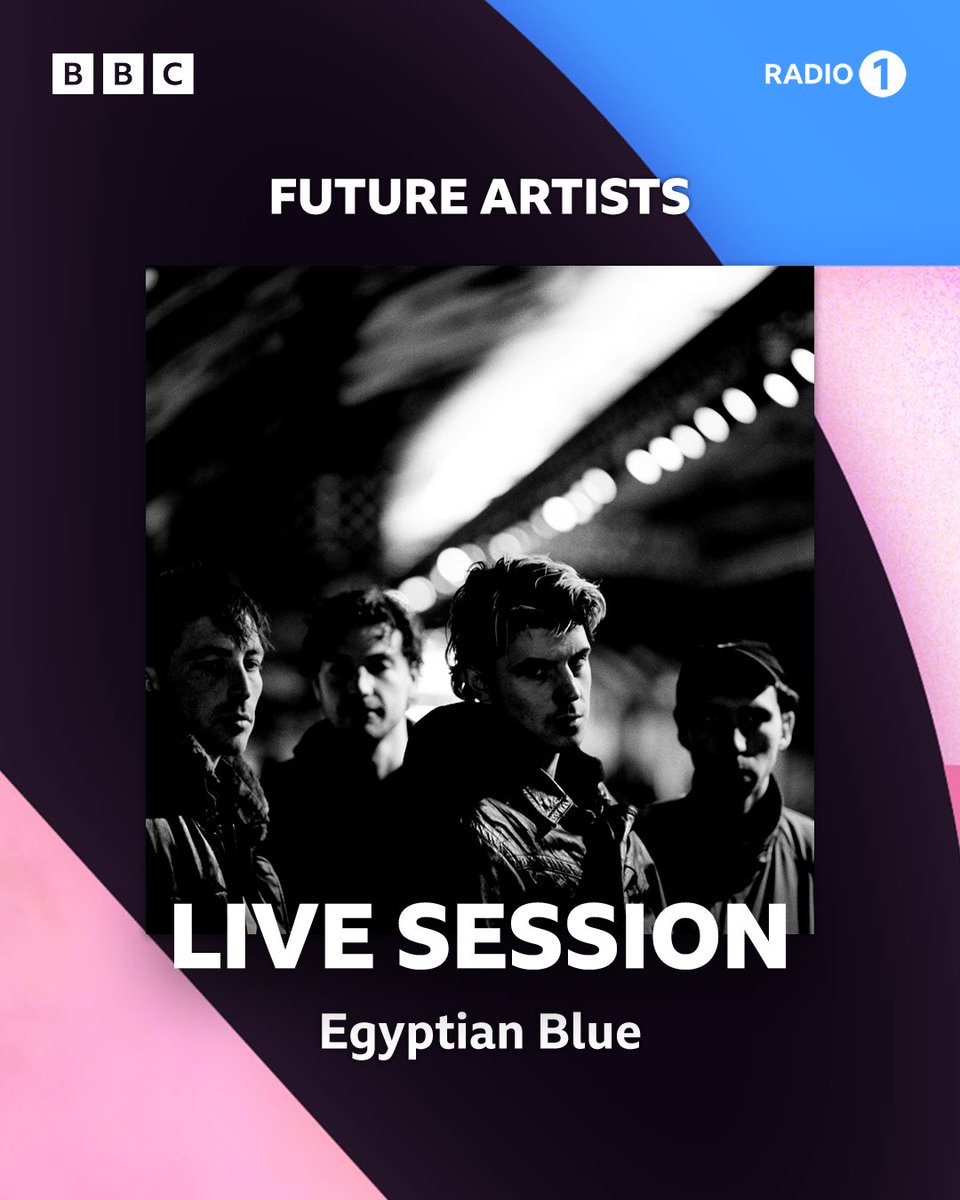 EGYPTIAN BLUE (@egyptianblueinc) on Twitter photo Tune in to <a href="/BBCR1/">BBC Radio 1</a> at 8pm to hear our Future Artist session on @jackxsaunders show, recorded at Maida Vale
bbc.co.uk/programmes/m00… Tune in to <a href="/BBCR1/">BBC Radio 1</a> at 8pm to hear our Future Artist session on @jackxsaunders show, recorded at Maida Vale
bbc.co.uk/programmes/m00…