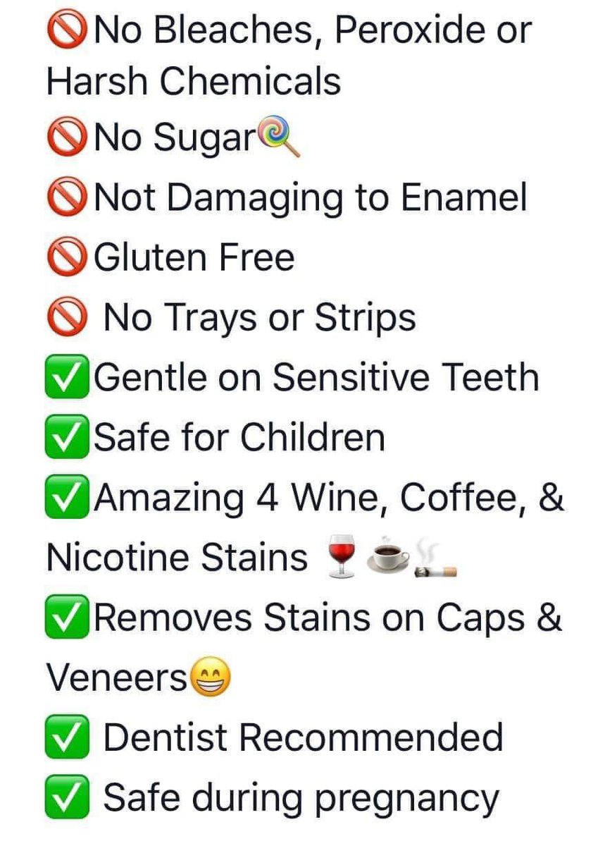 KayT3304's tweet photo. Plus, it's sugar-free, gentle on enamel, and safe for kids! If you're a coffee or wine lover like me, it's a stain-fighting superhero. Even dentists recommend it!

If you're interested in trying it out or learning more, feel free to reach out to me or click the link. https://t.co/Ut5e5TXuym