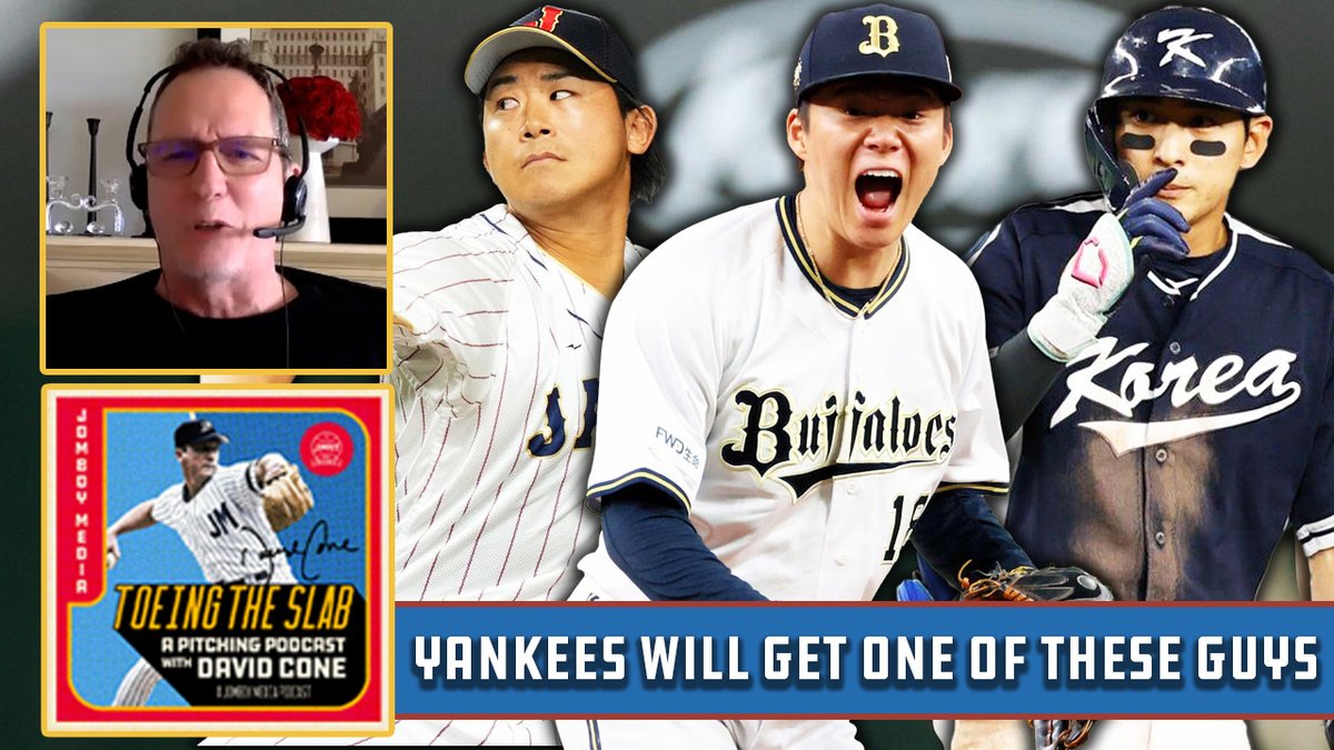 ToeingTheSlab's tweet image. David Cone wants the Yankees to sign THIS foreign star

WATCH: youtu.be/kIQxRICATMw
LISTEN: tinyurl.com/yfhtbj9c