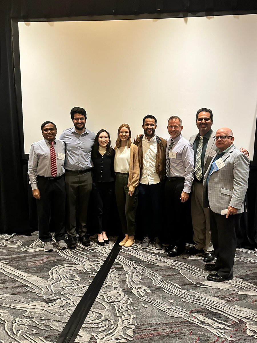 ScottALarsonMD's tweet photo. Texas Gulf Coast Gastroenterological Society Annual Fellow Competition 11/2/23.
ย
We got the trophy back!ย ๐๐๐ฅ
ย
Congratulations #JinnaChuMD for representing @bcm_gihep and her great achievement. ๐ฅณ๐๐๐ป
@rjsealock
@WasseemSkefMD
@waqmd
@milenasuarez
@ruben_hernaez https://t.co/o9tJffvheK