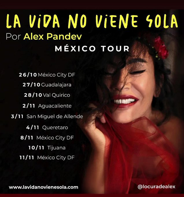 PrismaRU's tweet photo. #CulturaRU | Hoy @TamaraQuiroz_M nos presenta a la cantante y guionista, @alexpandevok, quien nos presenta el tour "La vida no viene sola". 

📆 8 de noviembre 2023 | @ForodelTejedor 19:30h.

#RelatamosAlMundo🌎 #RadioUNAM 96.1FM📻 https://t.co/8MLlln9yiz