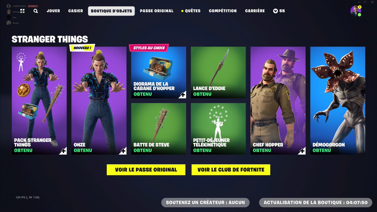 Topher_Prs's tweet photo. :) #Fortnite  #StrangerThings https://t.co/V8NxocXySm