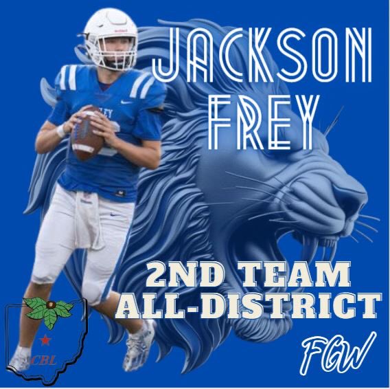 BexleyFootball's tweet photo. Congratulations to our 3 Lions who were named All-Central District! #FGW #ThePride https://t.co/oVv1ZZVcYA