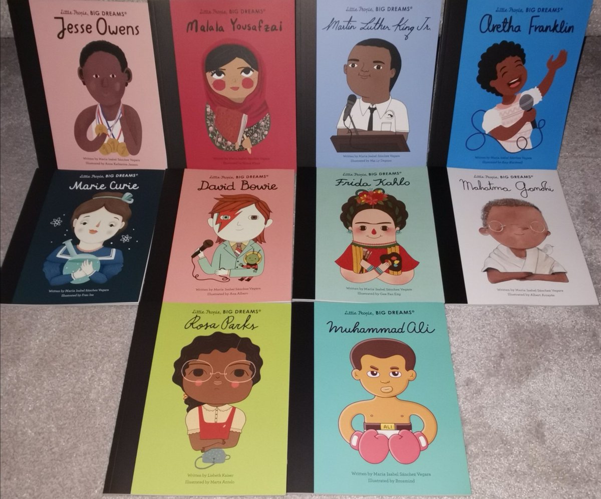 🎉 BOOK GIVEAWAY 🎉 To celebrate #ChildrensBookWeek, we are giving away not 1, but 10 of these wonderful Little People, Big Dreams books. To #win, simply: 👣 Follow @LbQorg 🔃 Retweet 🌟 Tag a teacher 🥳 Winner announced 13th November. (UK only) 🌟 Good luck! #LbQ