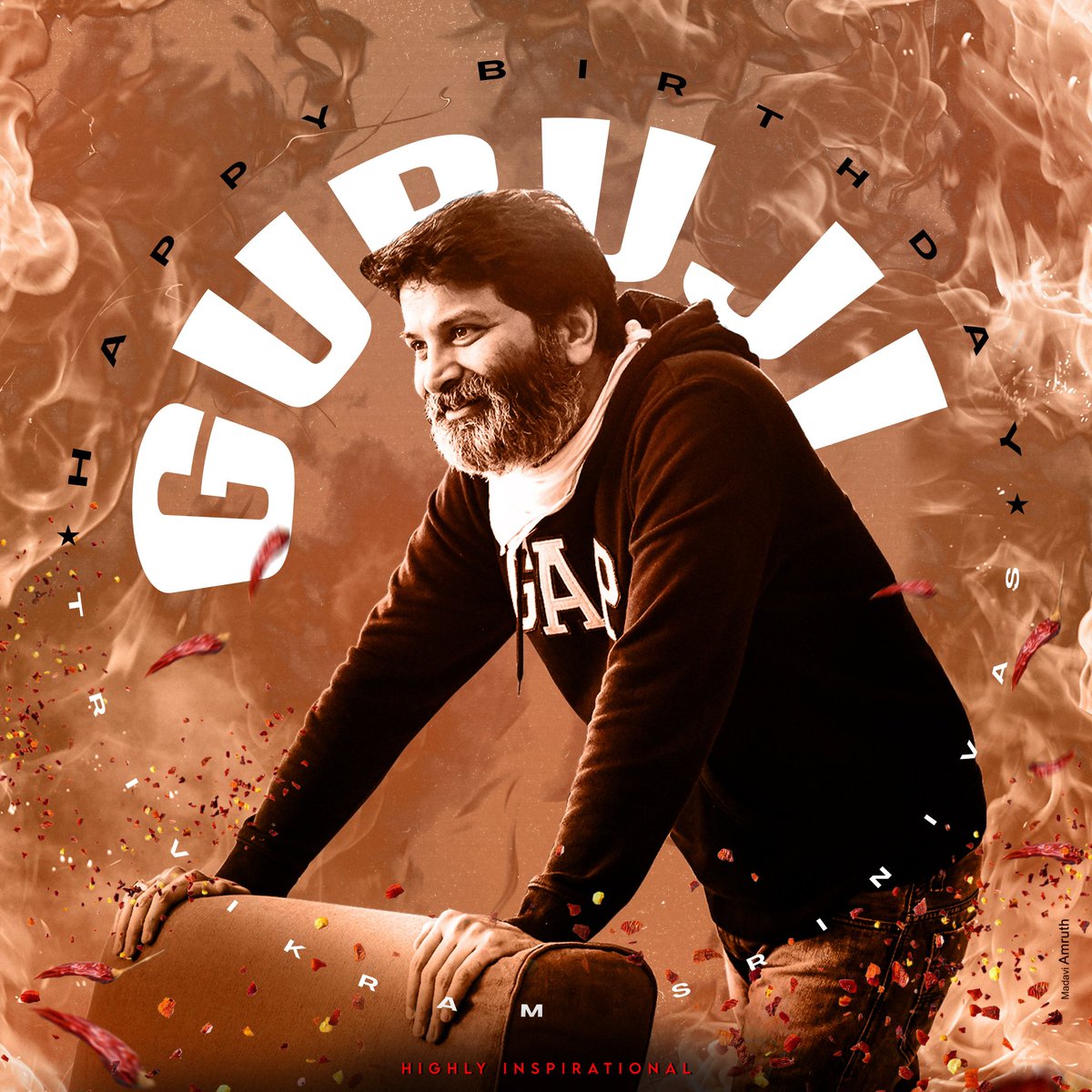 TrivikramWORDS's tweet photo. మీ జీవితం ఒక పుస్తకం..
మీ ప్రతి సినిమా ఒక పాఠం..
ప్రతి మాట ఒక మార్గదర్శకం..
నిన్న నేడు రేపు,,
మీ రాతలే మాకు జీవిత పాఠాలు!
పుట్టినరోజు శుభాకాంక్షలు గురు గారు ❤️ 🙏🏻
#HBDTrivikram #Trivikram #TrivikramSrinivas #TrivikramCelluloid https://t.co/EDEZR0giXq