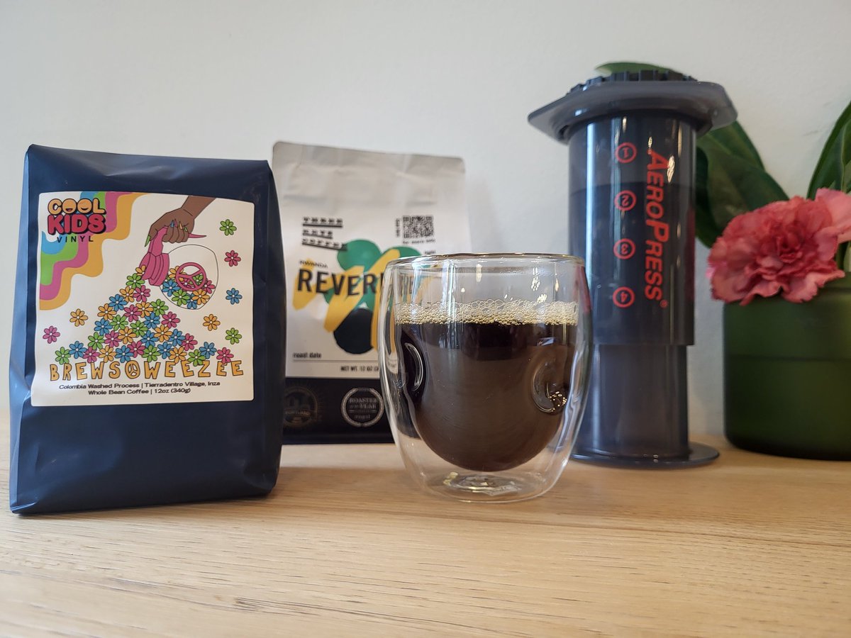 Exclusively brewing on our AeroPress bar, two coffees from <a href="/ThreeKeysCoffee/">Three Keys Coffee</a>.