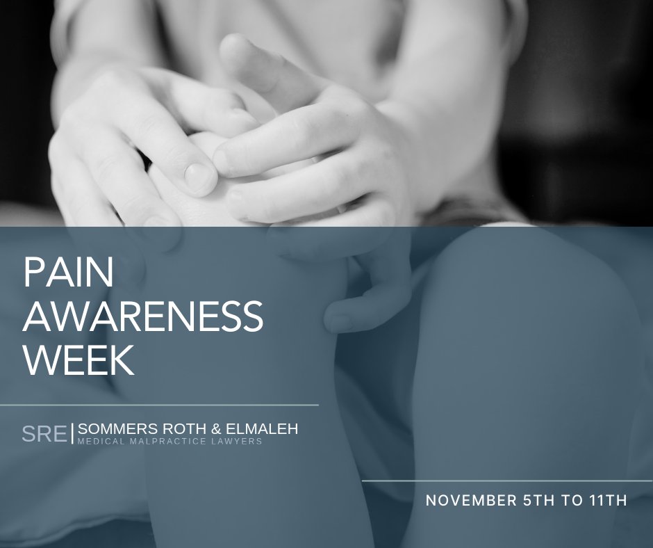 This week marks #NationalPainAwarenessWeek in Canada.

At Sommers Roth & Elmaleh, we believe it is important to raise awareness of chronic pain.

#PainAwareness #MedicalMalpracticeLawyers #SommersRothElmaleh #PrioritizePain