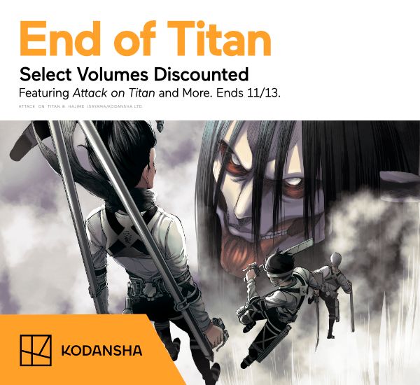 Get Attack on Titan Vol. 1 Free During the End of Titan Sale