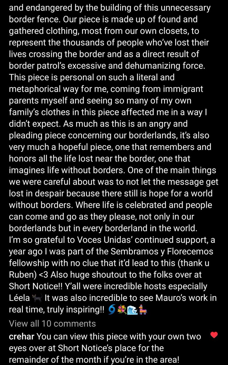 VocesUnidasRGV's tweet photo. "This piece is about how migration
through the river is met w/ dehumanization at the hands of border patrol. One of the first things migrants are forced to do is to get rid of their belongings, sometimes even the clothes off their backs, leaving littered clothing &amp; personal ..."+ https://t.co/pm8wb3N03l