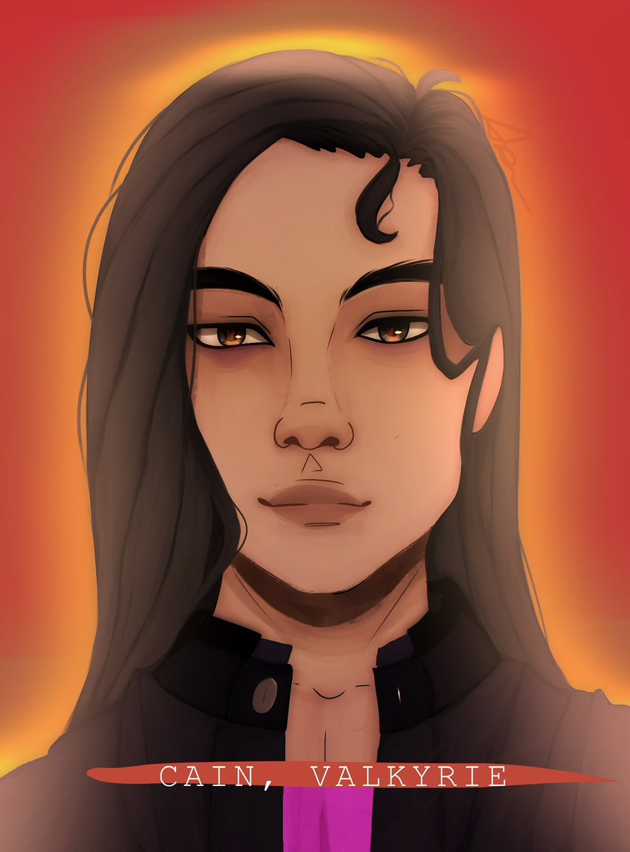 @DerekLandy 
My first drawing of Valkyrie, and I’m so proud of it! I love Valkyrie so much, one of my favorite characters! 
-
#digitalart #valkyriecain #skulduggerypleasant #BookRecommendation #X #ibisPaintX