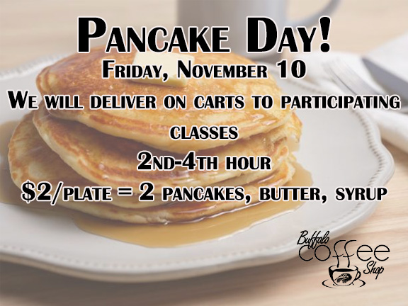Finally!! Pancake Day is coming Friday!
