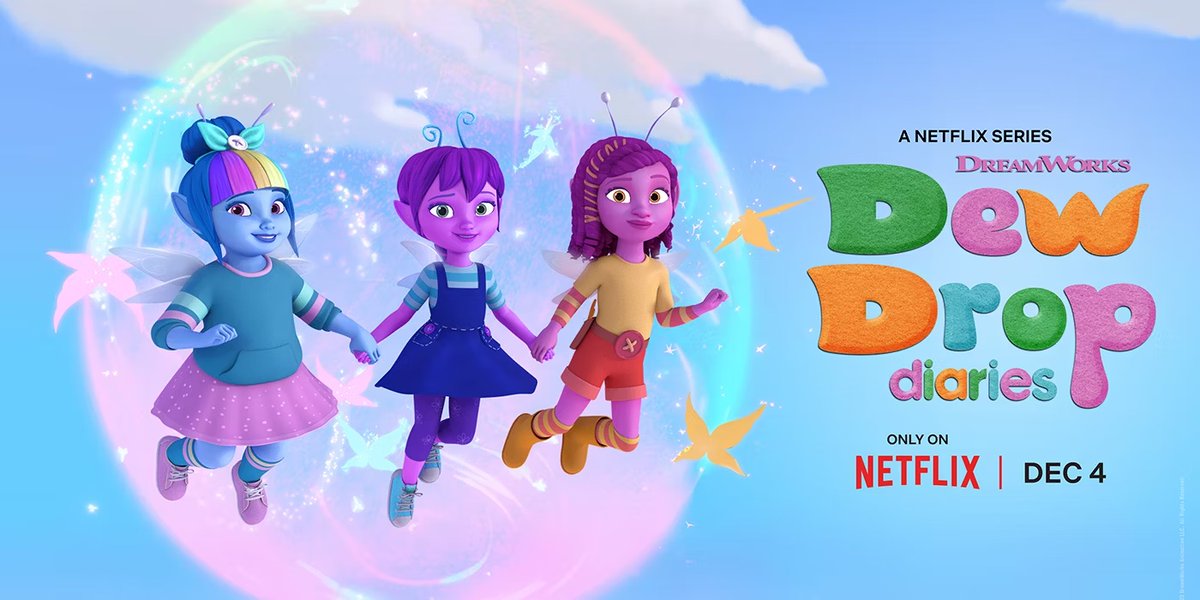 'Dew Drop Diaries' Season 2 drops Dec. 4 on Netflix, starring: @ScarMestevez @ViviAnnYee @ReggieWatkinsJr @ZehraFazal @MaryEMcGlynn @Brecbassinger @BobBergen @GoofyBill @deebradleybaker and introducing @AryanSimhadri as Reed, our newest Dew Drop! Catch up on Season 1 now!