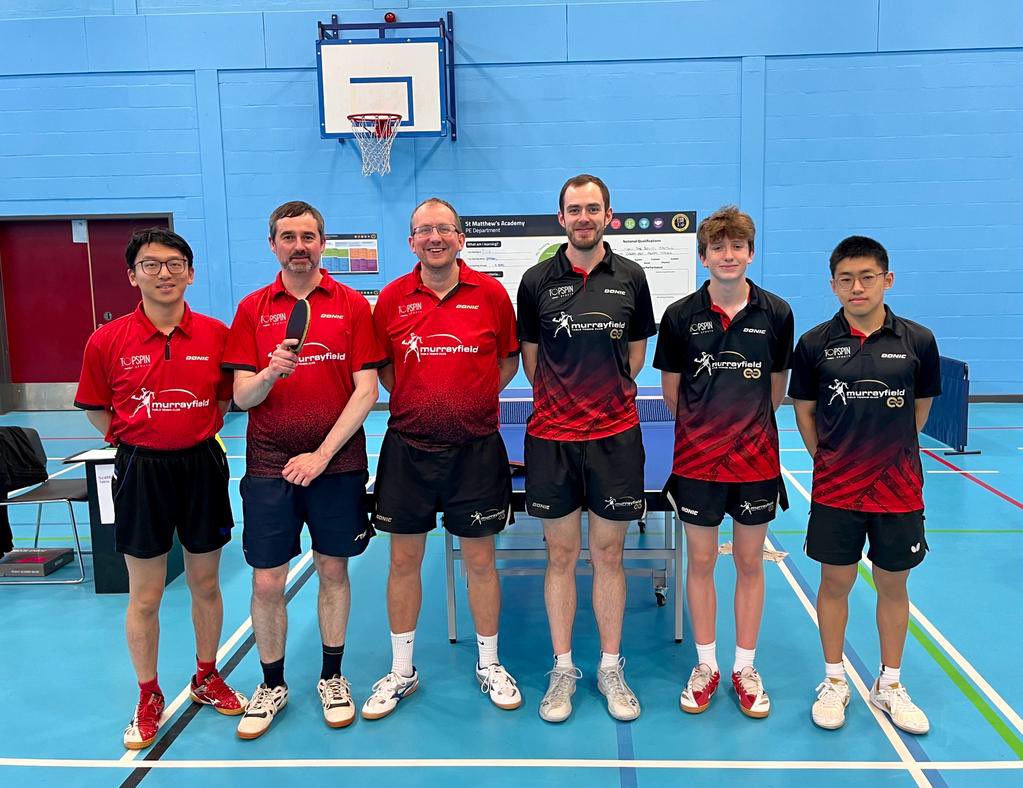 Murrayfield Table Tennis Club tweet media