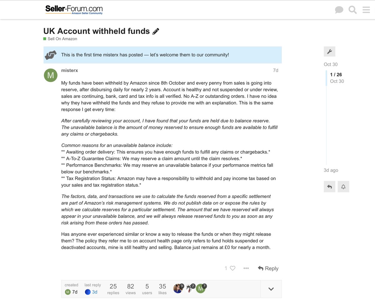 SellerForum tweet media