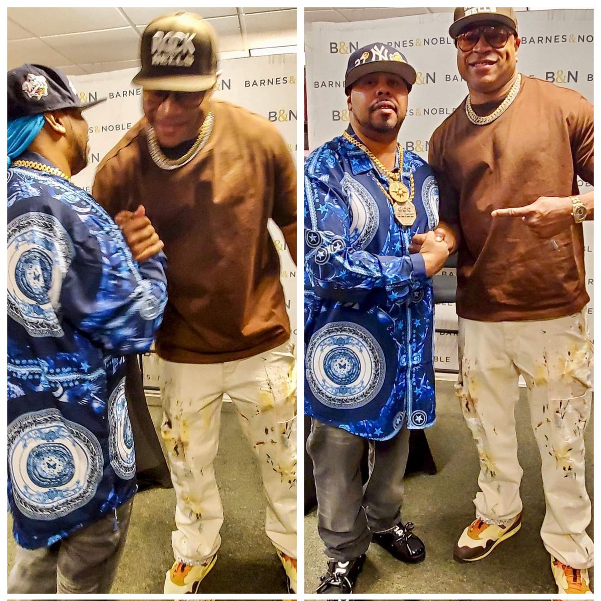 AriAdamianCo's tweet photo. God & The Goat!
LL Cool J x Shawndel Daniels
#StreetsWin #RockTheBells https://t.co/tUq82huiHi