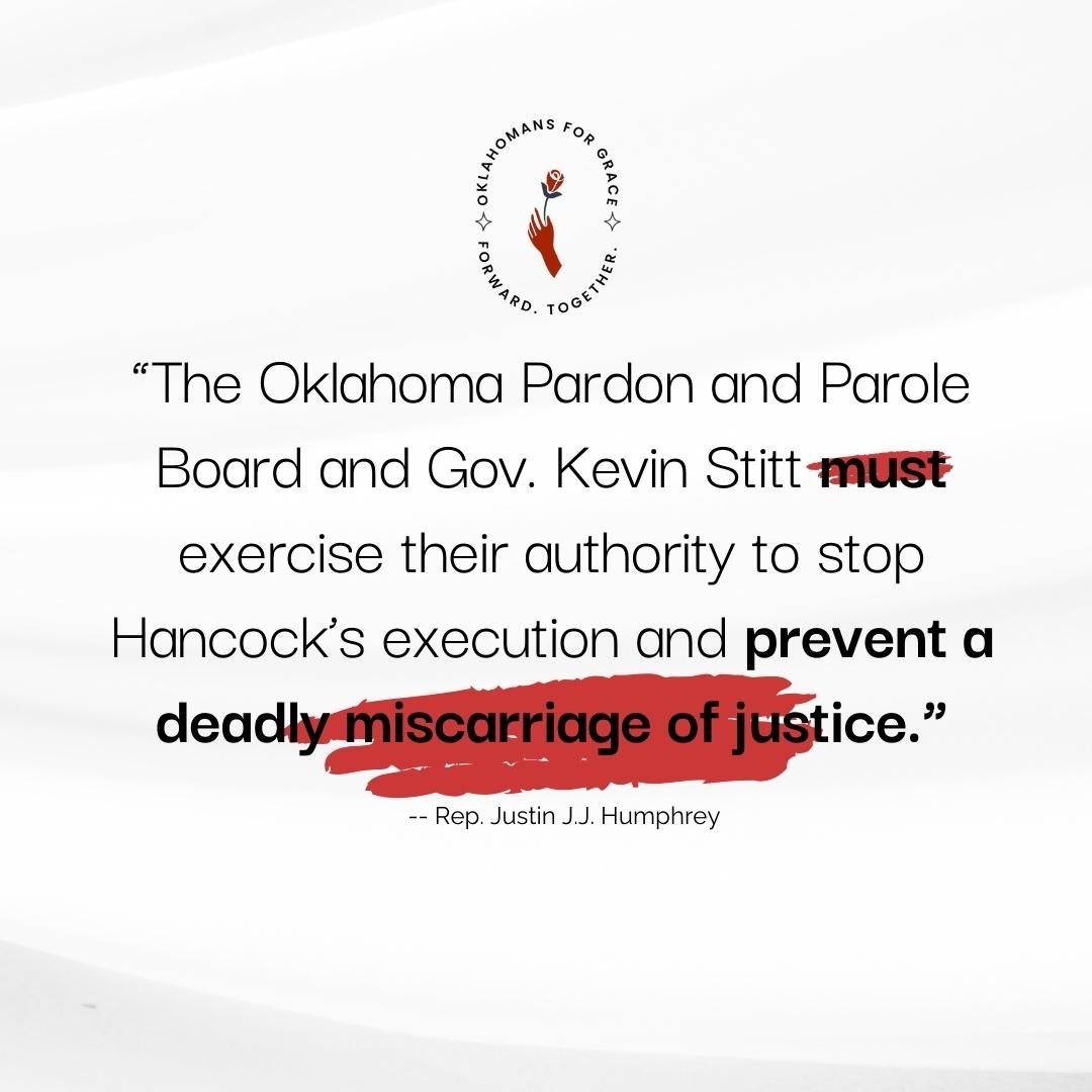 OFG_ok's tweet photo. A moratorium on the death penalty has bipartisan support. We cannot allow a process riddled with errors and inhumane actions to continue in our names. https://t.co/MFBfYK72lR