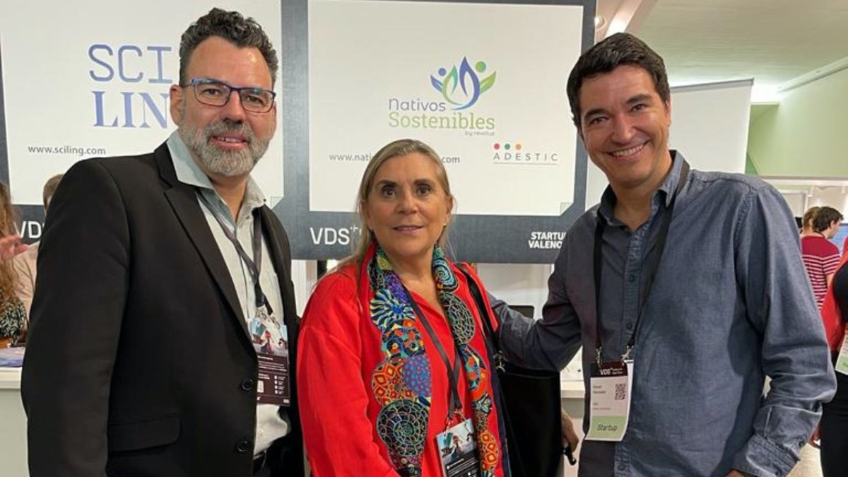 PCientificoAlic's tweet photo. Presentes un año más en el @VDS_event acompañando a nuestras empresas del #ecosistemaPCA 👏
✅ @Weitec_Oficial #bumerania #HydrosPower #NativosSostenibles @Cloud_Levante
¡Encantados departiciparl encuentro más internacional de la digitalización en la Comunitat Valenciana!😀 https://t.co/1bP9E43UmQ