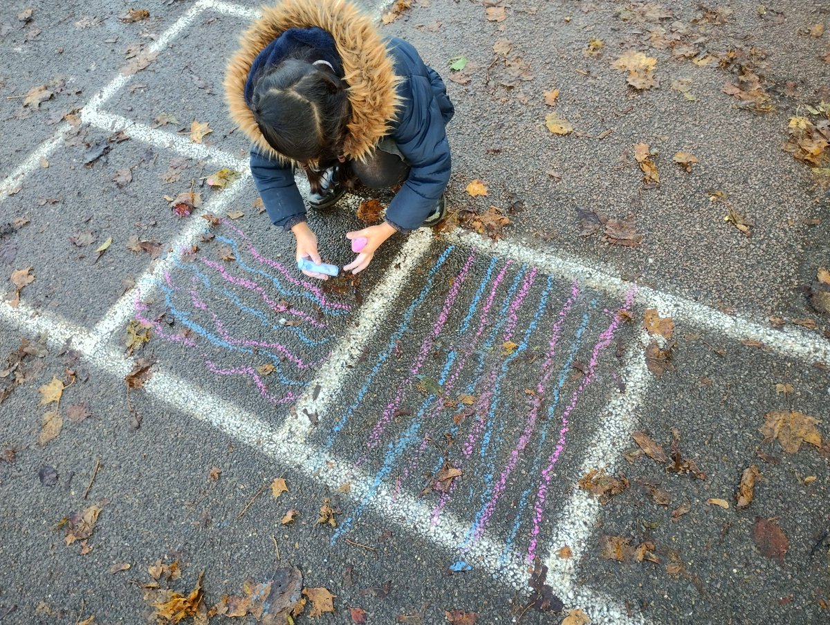 MrsGornallCTS's tweet photo. This week is #MathsWeek23 @CTS_Watford and year 1 have gone from maths inside the classroom to maths outside! This afternoon we we really enjoyed counting, scoring, playing and pattern making on the playground! #CTSmathsweek @MissWCTS https://t.co/t15SWUuKId