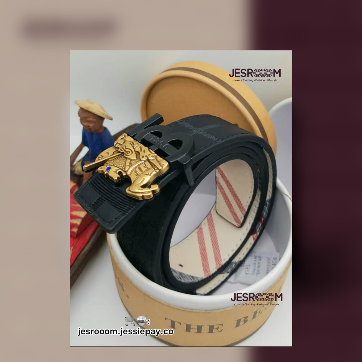 jesrooom's tweet photo. Elevate your style with our Genuine Leather Classic Men's Belt!🔥

Crafted for sophistication, it's yours for just  ₦10,000.⌚

Upgrade your accessory game with #JesRoomsFashion.

Shop now and define your look! 💼👔 
🛒Shop🛍️ via 🪩: https://t.co/LfLIuDGvJQ link in bio.

#CRUSH https://t.co/ppq2vZgmgf